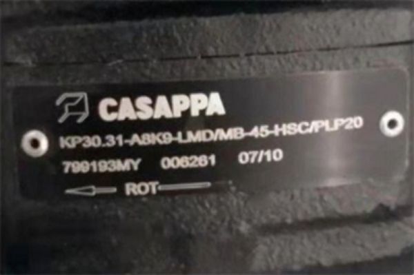 Casappa(凯斯帕)液压齿轮泵产品型号,凯斯帕casappa官网