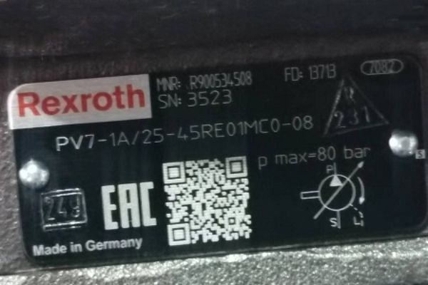 力士乐PV7-1A叶片泵型号,REXROTH叶片泵性能介绍及选型建议