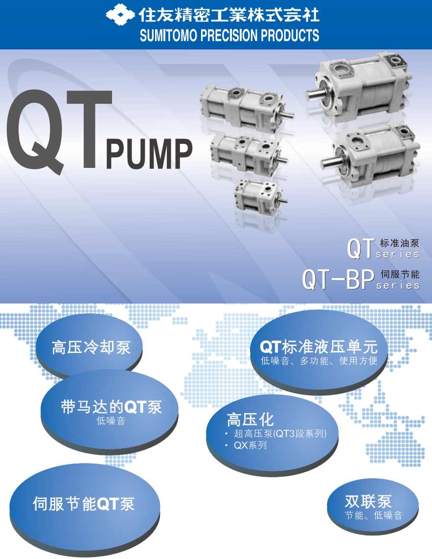 日本住友QT系列齿轮泵样本